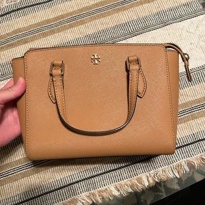 Tory Burch Emerson mini zip top tote & card holder